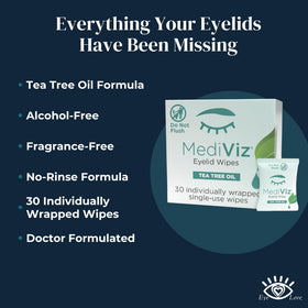 MEDIVIZ close-up of wipe texture highlighting gentle exfoliation benefit