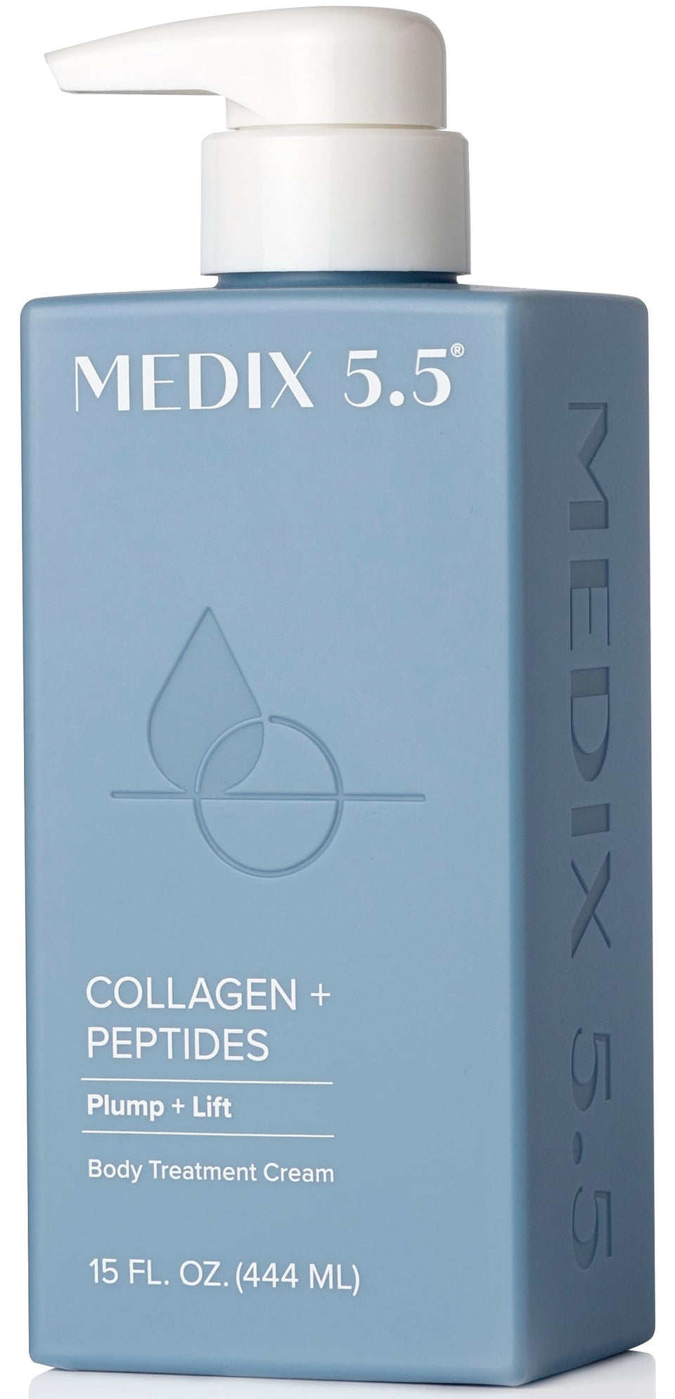 Medix 5.5 front jar showing full product labeling and size benefit