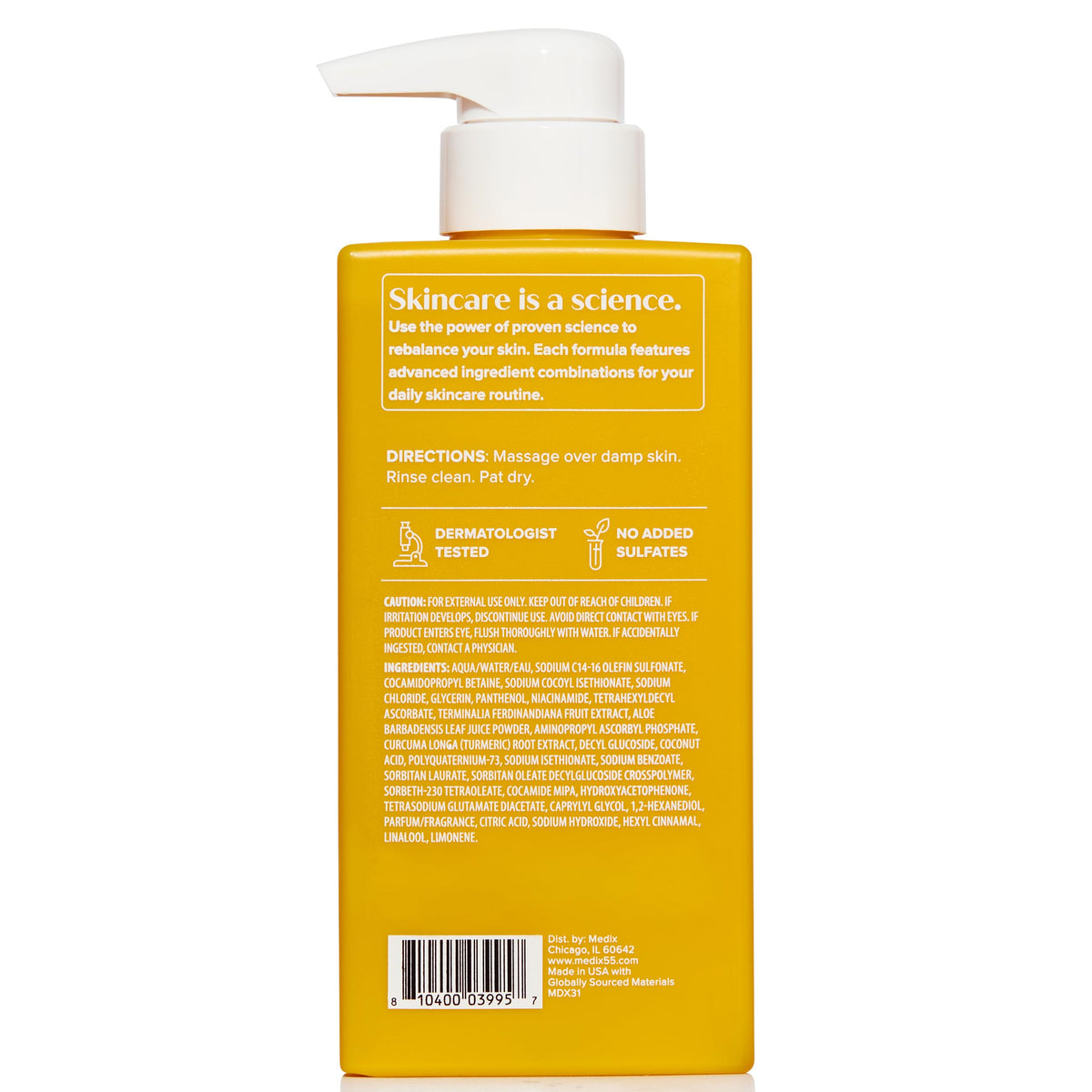 Medix 5.5 used by man and woman in shower showing unisex appeal