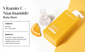 Medix 5.5 bottle next to hand demonstrating true 15 fl oz scale