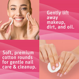 Medline pad removing nail polish without lint for clean nail results