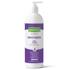 Medline Remedy Clinical Skin Cream front tub showing label and size benefits