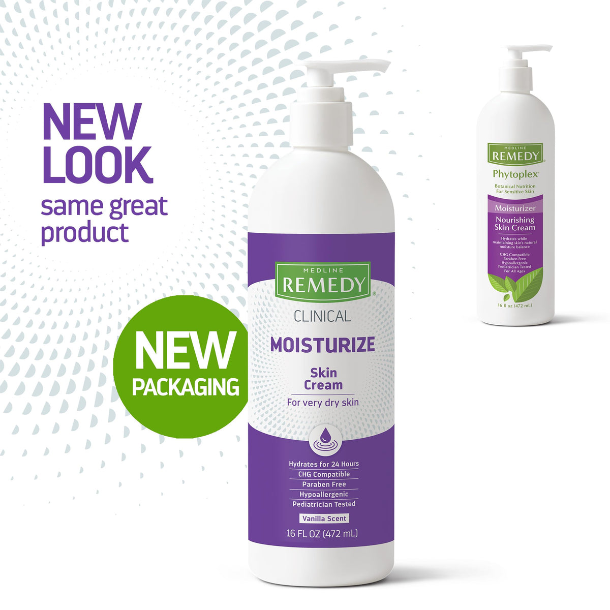 Medline Remedy pump-top detail highlighting easy dispensing and quick use