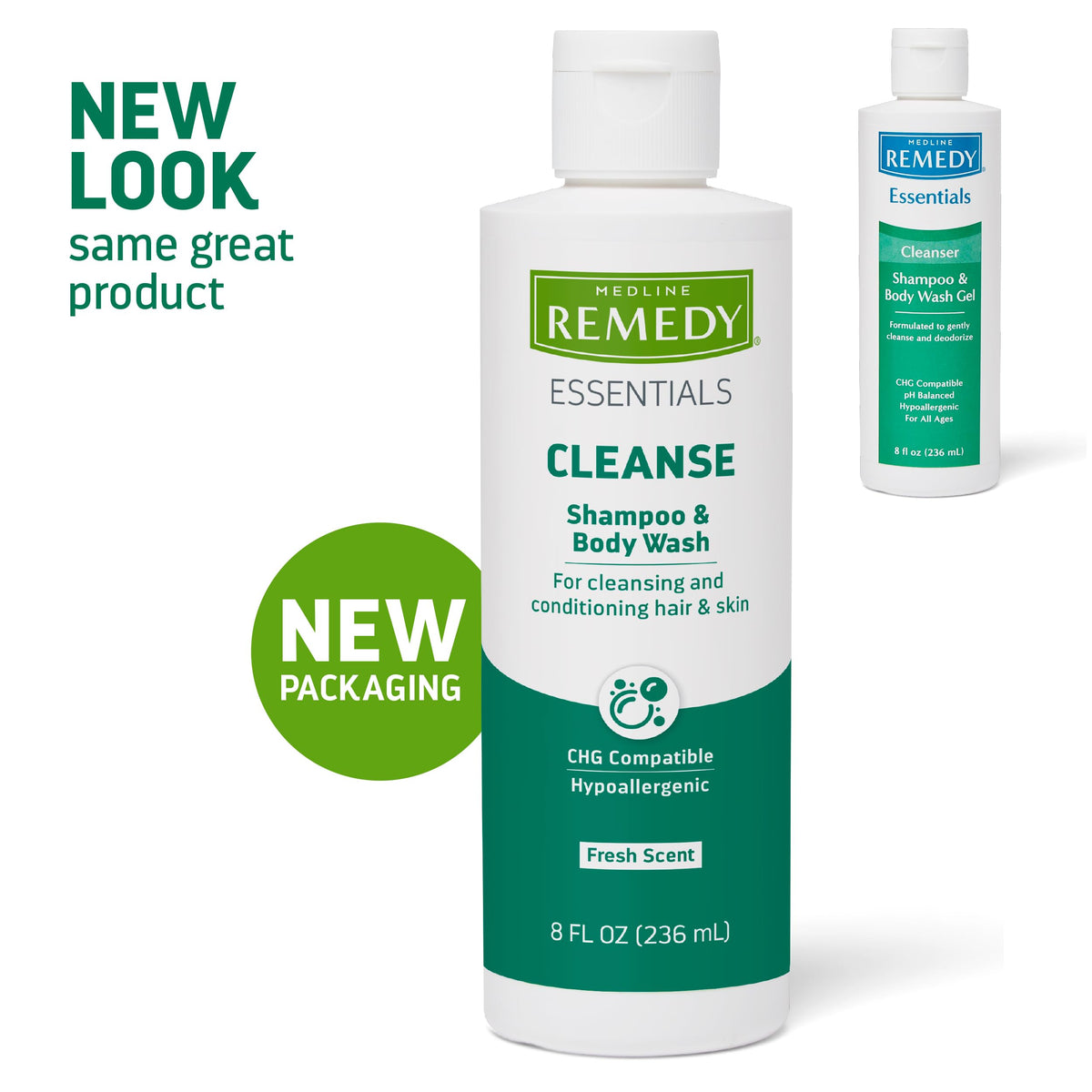 Medline Remedy Essentials gel texture close-up demonstrating gentle, clear formula with aloe for soothing skin