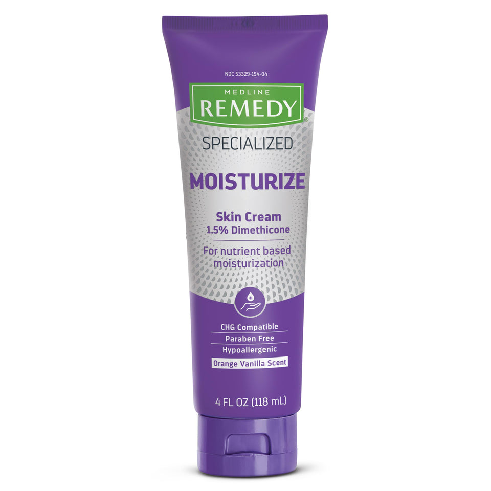 Medline Remedy front tube showing product branding and 4 oz size benefit