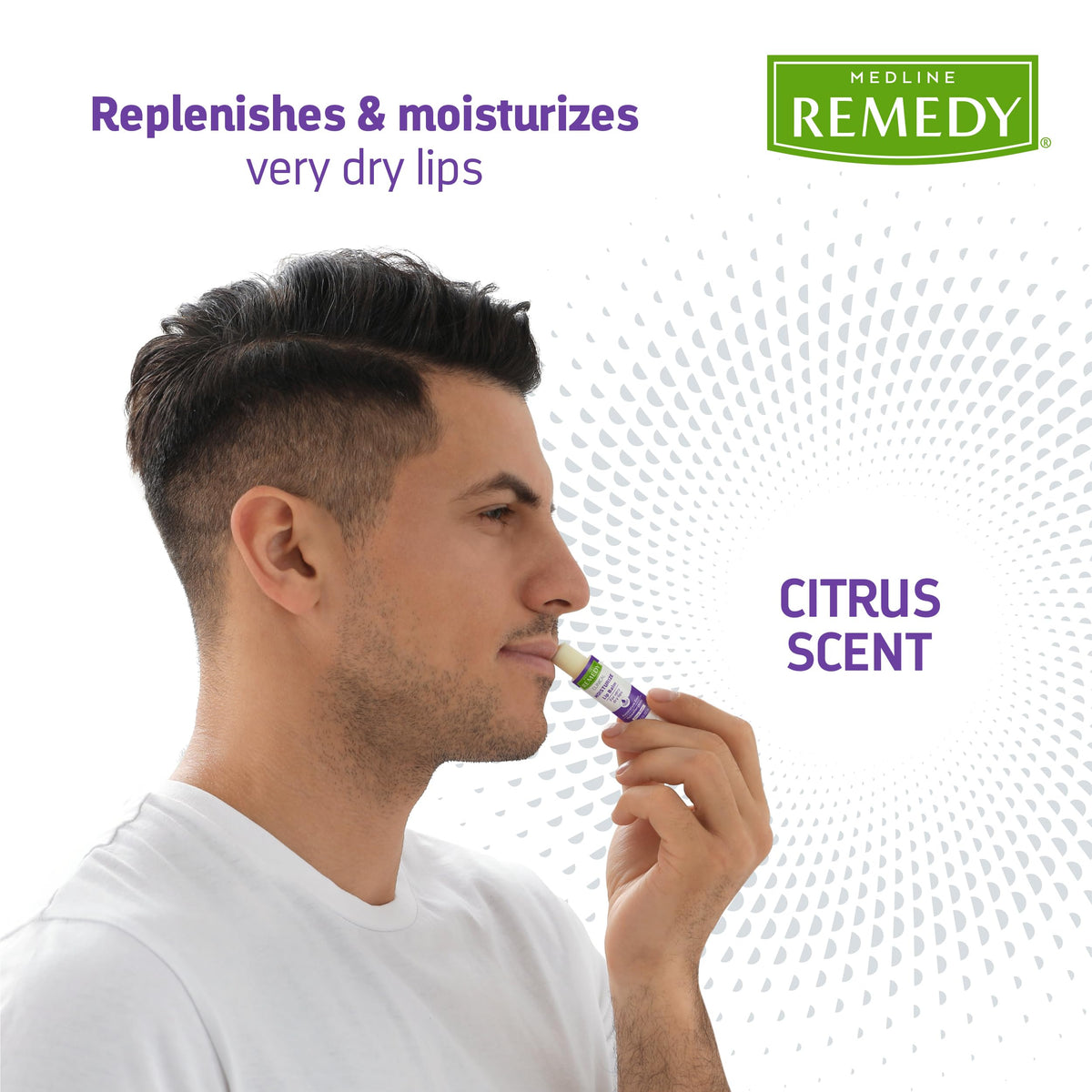 Medline Remedy close-up of smooth balm texture highlighting nourishing oils and shea butter