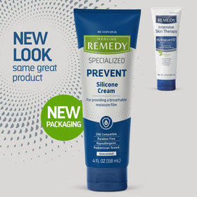 Medline Remedy tube close-up displaying clear label and travel-friendly cap