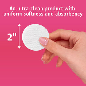 Medline pad texture close-up showing smooth outer layer for gentle application