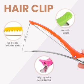Medoca silicone band close-up protecting hair from creases and dents