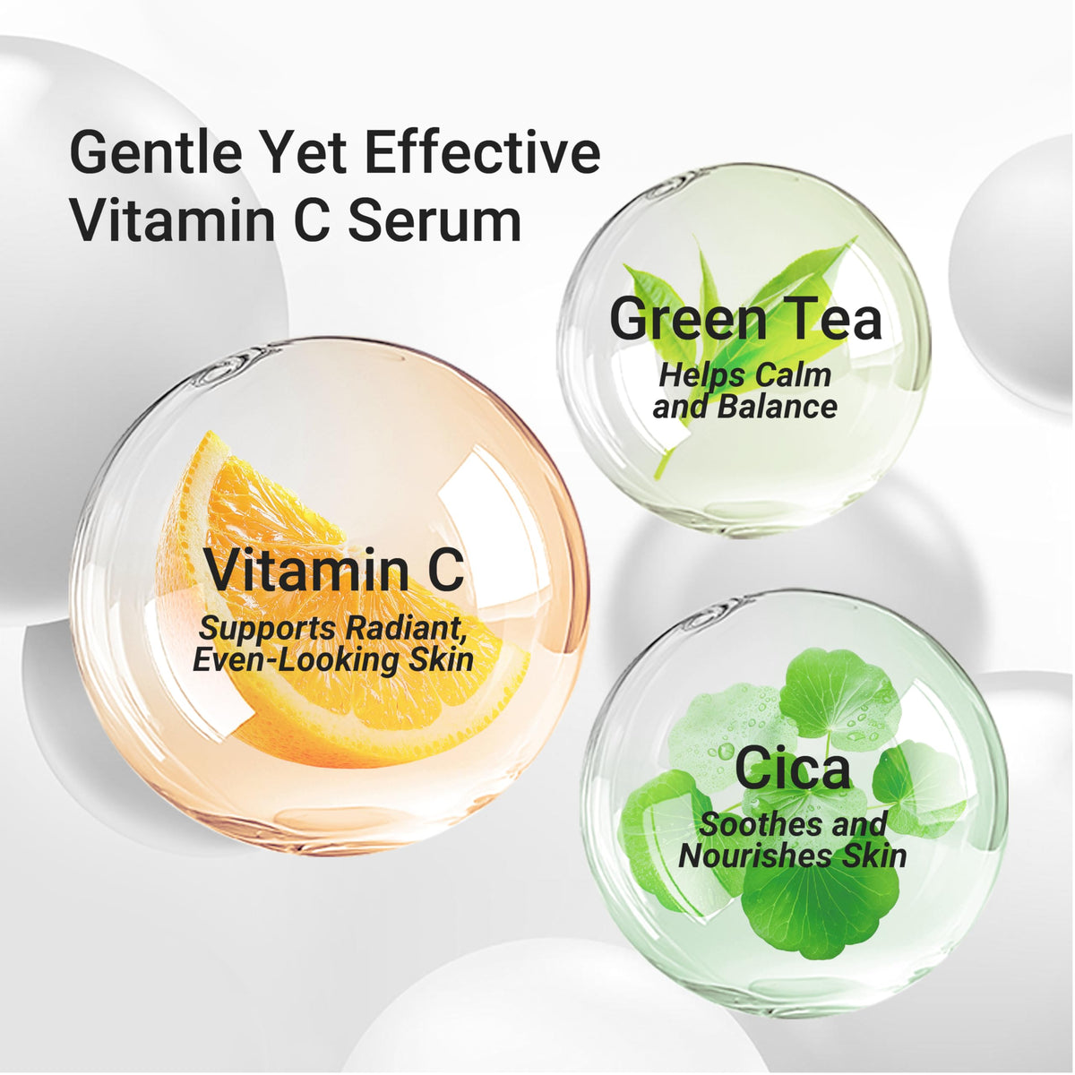 Meebak serum texture close-up on fingertip, shows smooth hydrating consistency and absorbency