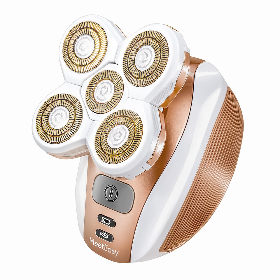 Meeteasy front view showing sleek cordless design and travel-ready finish