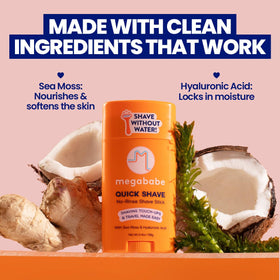 Megababe twist-up stick detail demonstrating easy, mess-free application