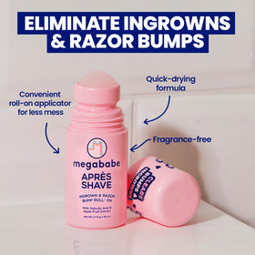 Megababe oversized roller ball closeup for mess-free precise application
