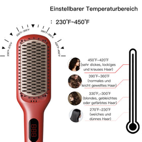 MEGAWISE brush in use on medium hair demonstrating faster styling benefit