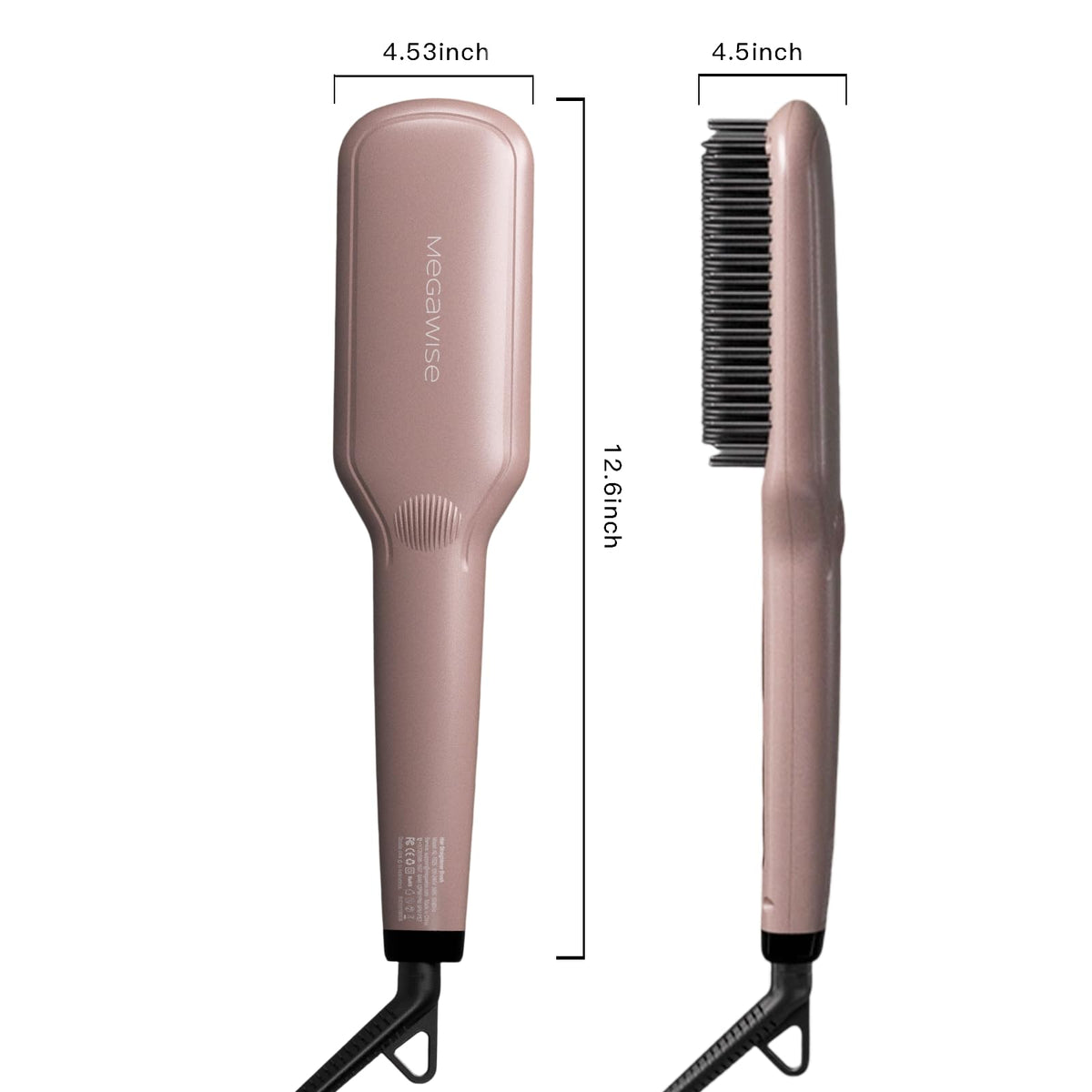 MEGAWISE product packaging and label highlighting features and safety