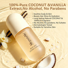 MegustaMe mist on skin illustrating lightweight, non-sticky finish