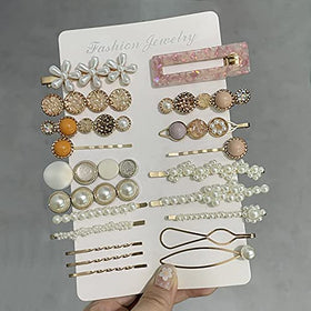 Mehayi close-up of pearl clip highlighting elegant detail and gentle hold