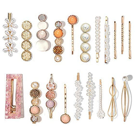 Mehayi front view of full 20-piece clip set showing variety and coordination