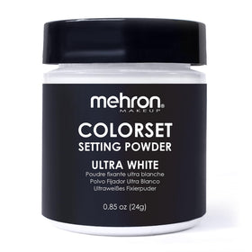 Mehron front package showing jar and label, clear professional branding benefit