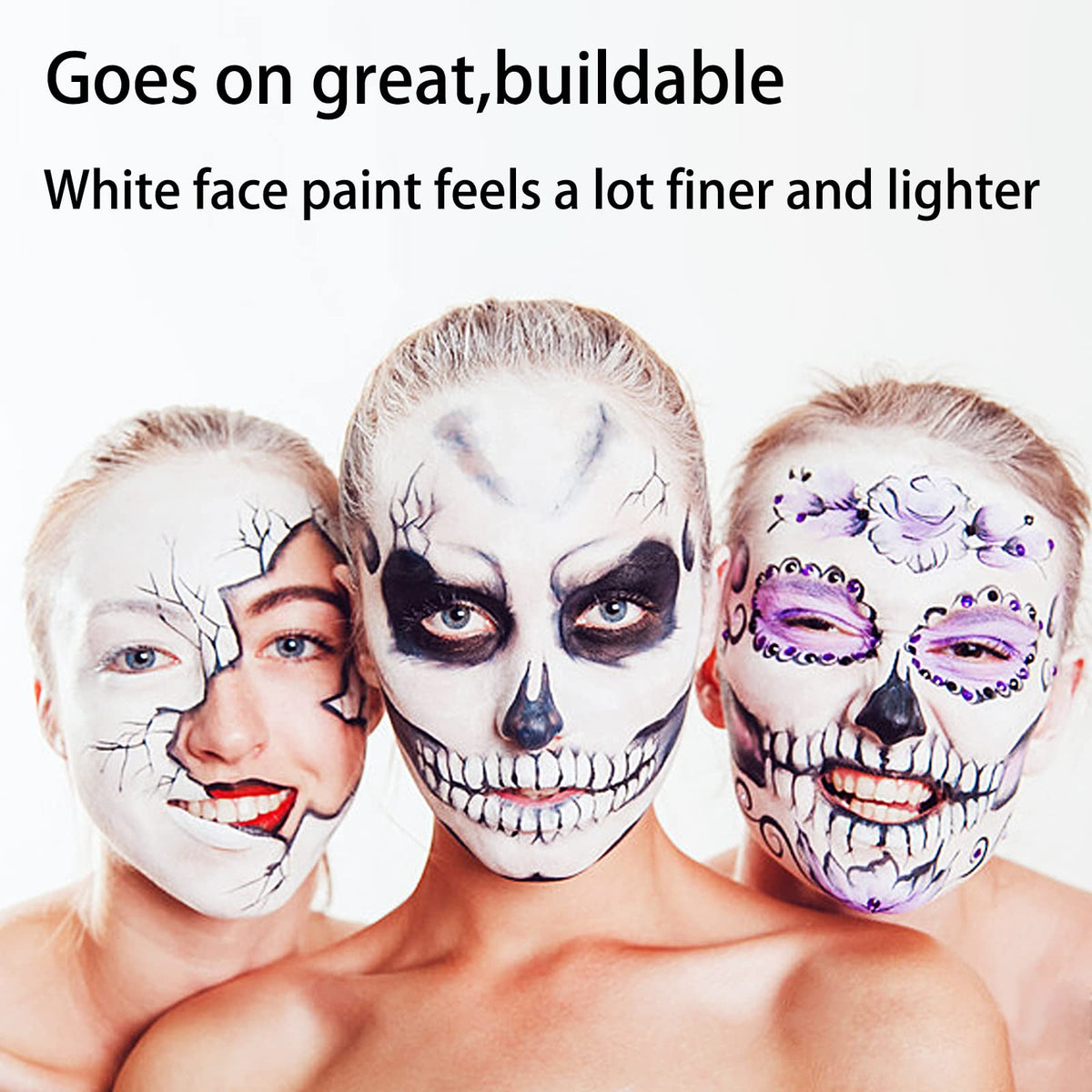 MEICOLY artist applying paint with brush showing precise control and blendability