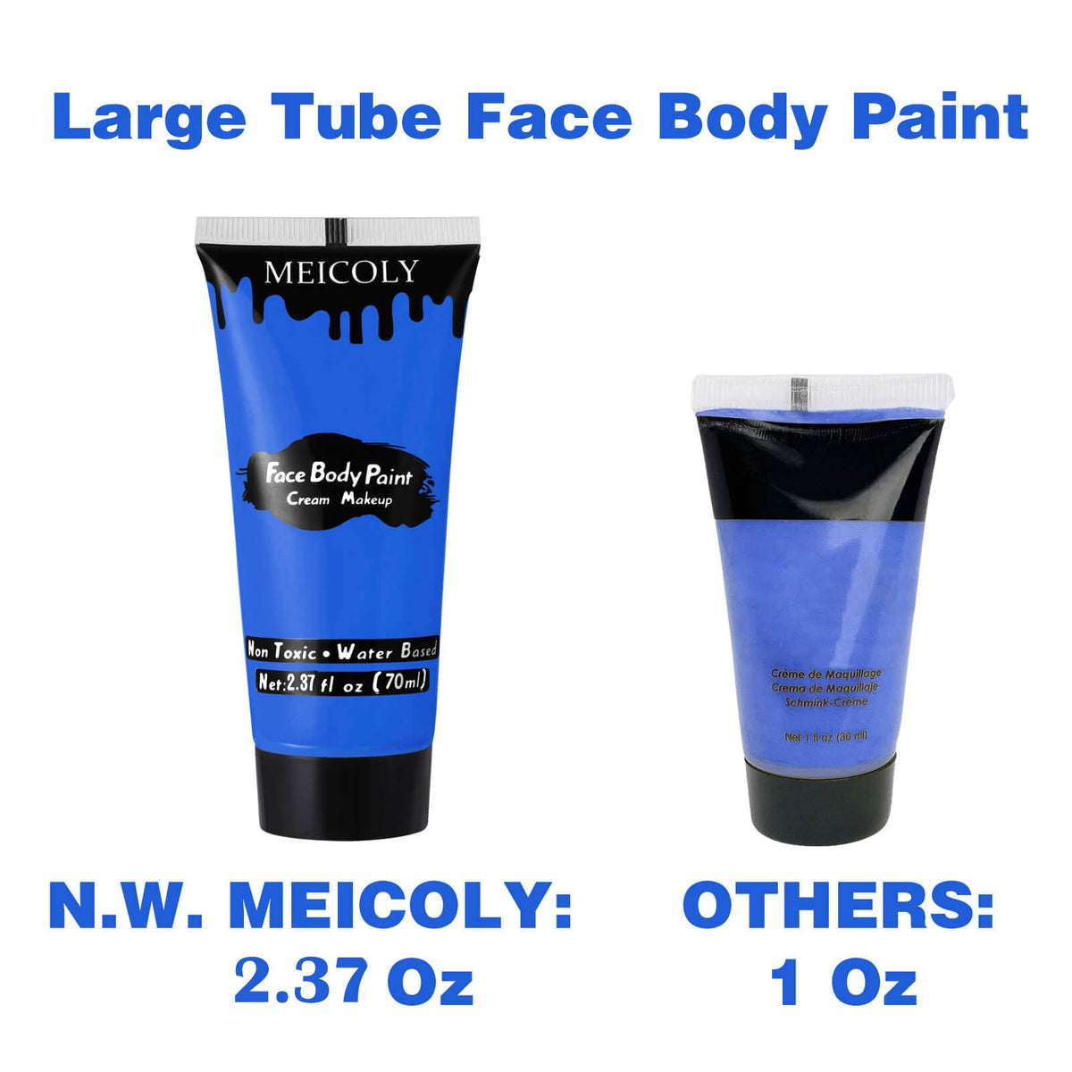 MEICOLY creamy texture close-up demonstrating smooth spreadability and rich pigment