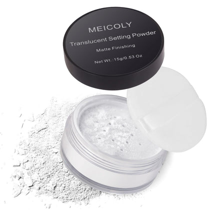 MEICOLY front packaging showing clean matte jar and brand name benefit: travel-friendly