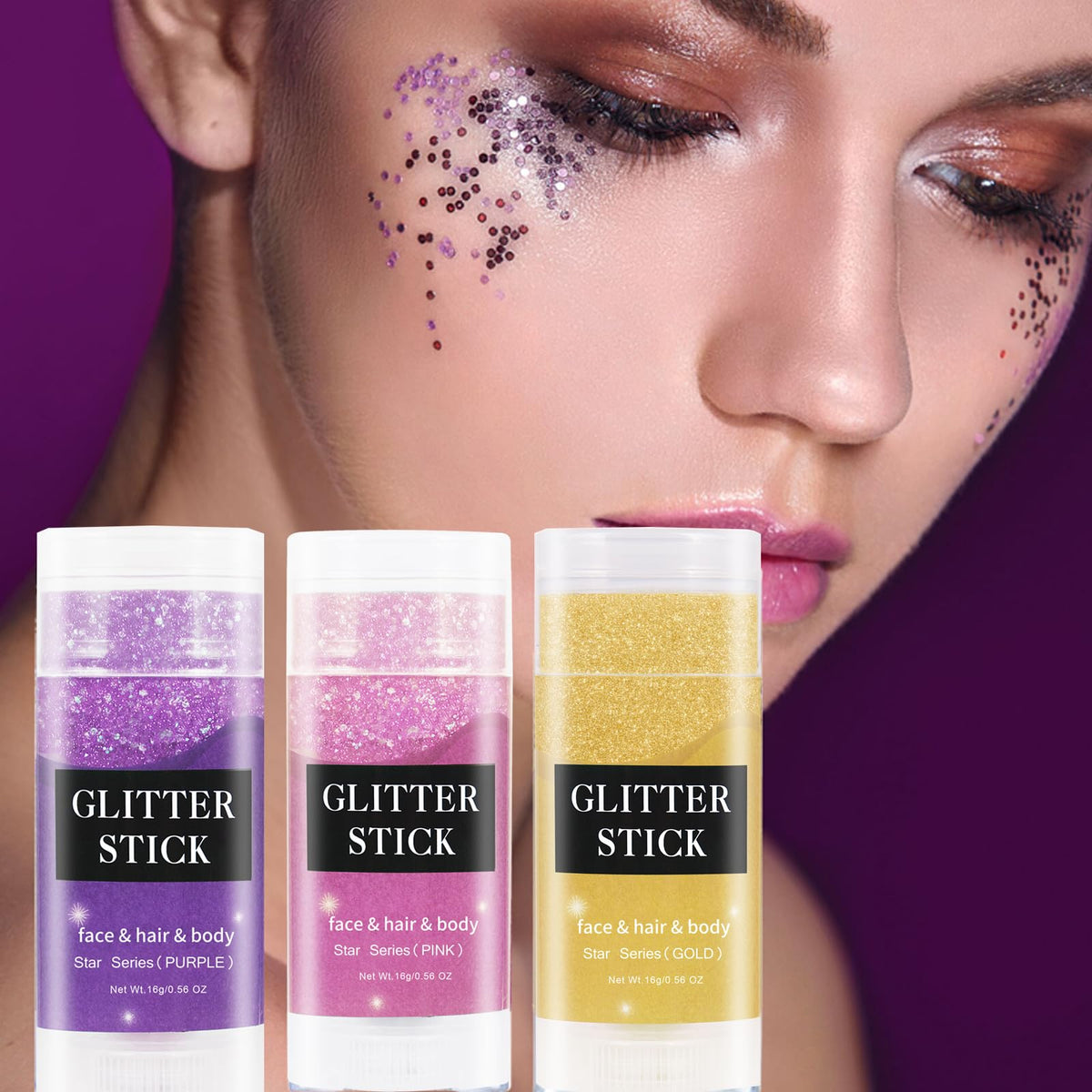MEICOLY cream texture close-up showing fine glitter particles for smooth finish