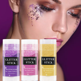 MEICOLY cream texture close-up showing fine glitter particles for smooth finish
