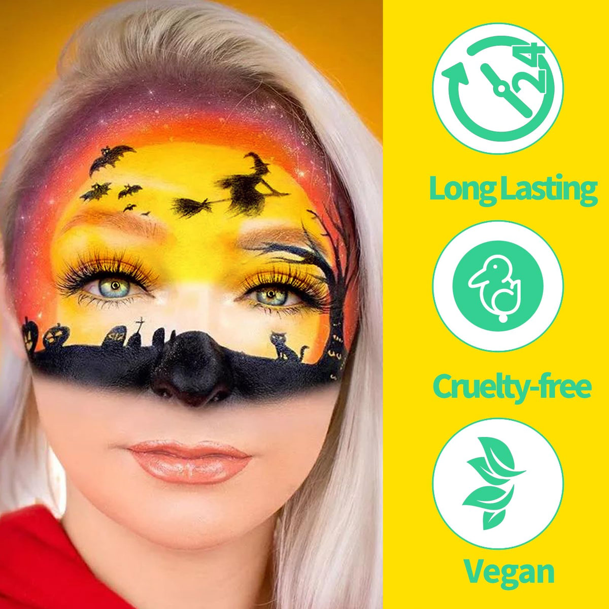 MEICOLY ingredients label close-up showing gentle, skin‑friendly formula