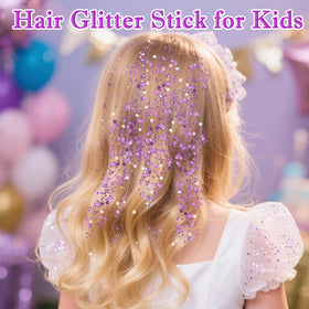 MEICOLY glitter applied to cheekbone adding instant luminous highlight