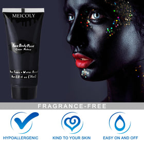 MEICOLY swatch on arm showing rich pigment and coverage in use