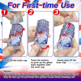 MEICOLY tri-color glitter swipes on arm showing bold color payoff benefit