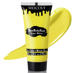 MEICOLY yellow front packaging showing vibrant tube and branding for clear purchase info