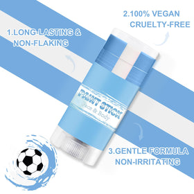 Meilury application on cheek demonstrating smooth glide and clear coverage benefit