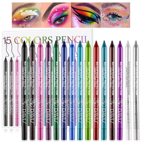 meilury front packaging showing full 15-color set and compact case benefit