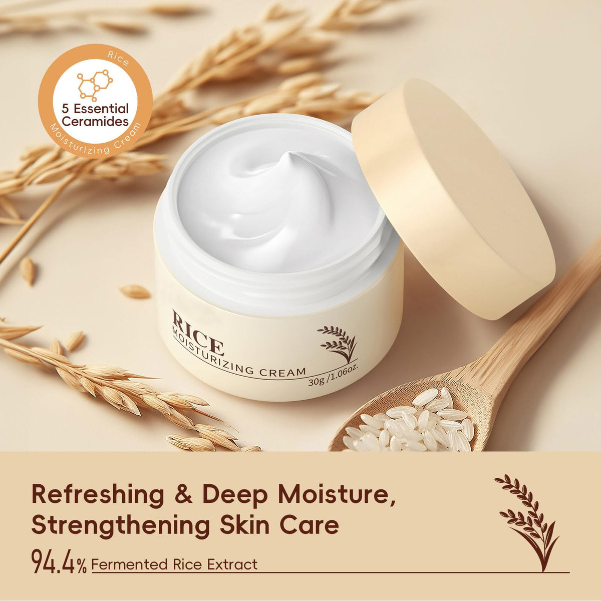 MeiPlumLai cream texture close-up highlighting smooth, lightweight consistency
