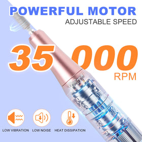 MEKK close-up of pen-style handpiece for precise comfortable control