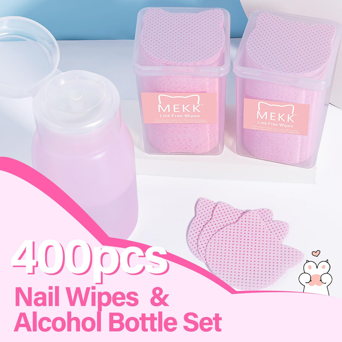 MEKK open wipe container stack keeping sheets dry and organized for travel convenience