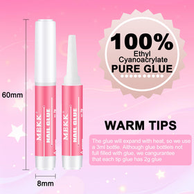 MEKK single tube close-up showing applicator tip and control