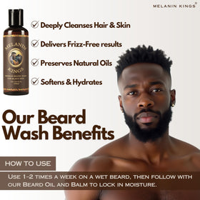 Melanin Kings natural ingredients baobab and shea to illustrate nourishing formula