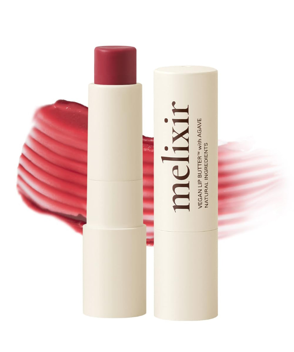 Melixir tube front view showing shade label and clean design, convenient travel use