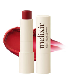Melixir front packaging showing Red Velvet tint and benefits