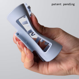 MELLO side profile close-up highlighting hinge strength and flexible design benefits