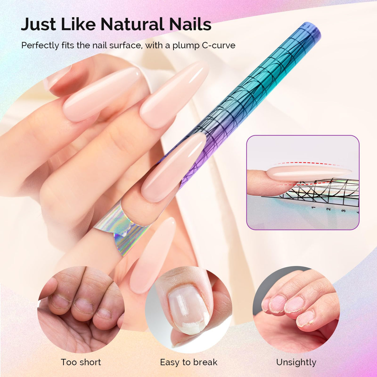 MelodySusie adhesive loop detail illustrating strong hold and simple tear removal