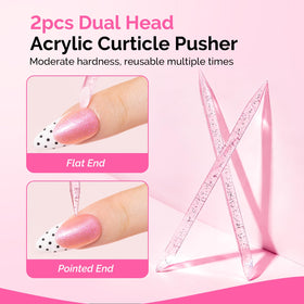 MelodySusie aftercare nails showing nourished natural nail surface