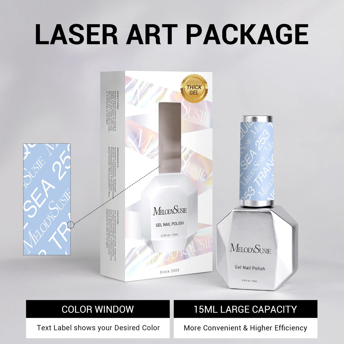 MelodySusie product label and bottle details showing formula information