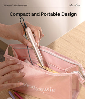 MelodySusie set of 3/32 inch metal bits demonstrating compatible accessories and versatility