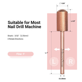 MelodySusie bit mounted in electric drill for two-way rotation use
