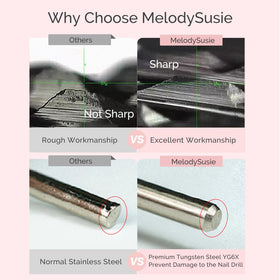 MelodySusie tool on salon station illustrating professional nail prep workflow