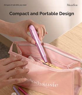 MelodySusie included metal bits and sanding bands neatly arranged for versatility